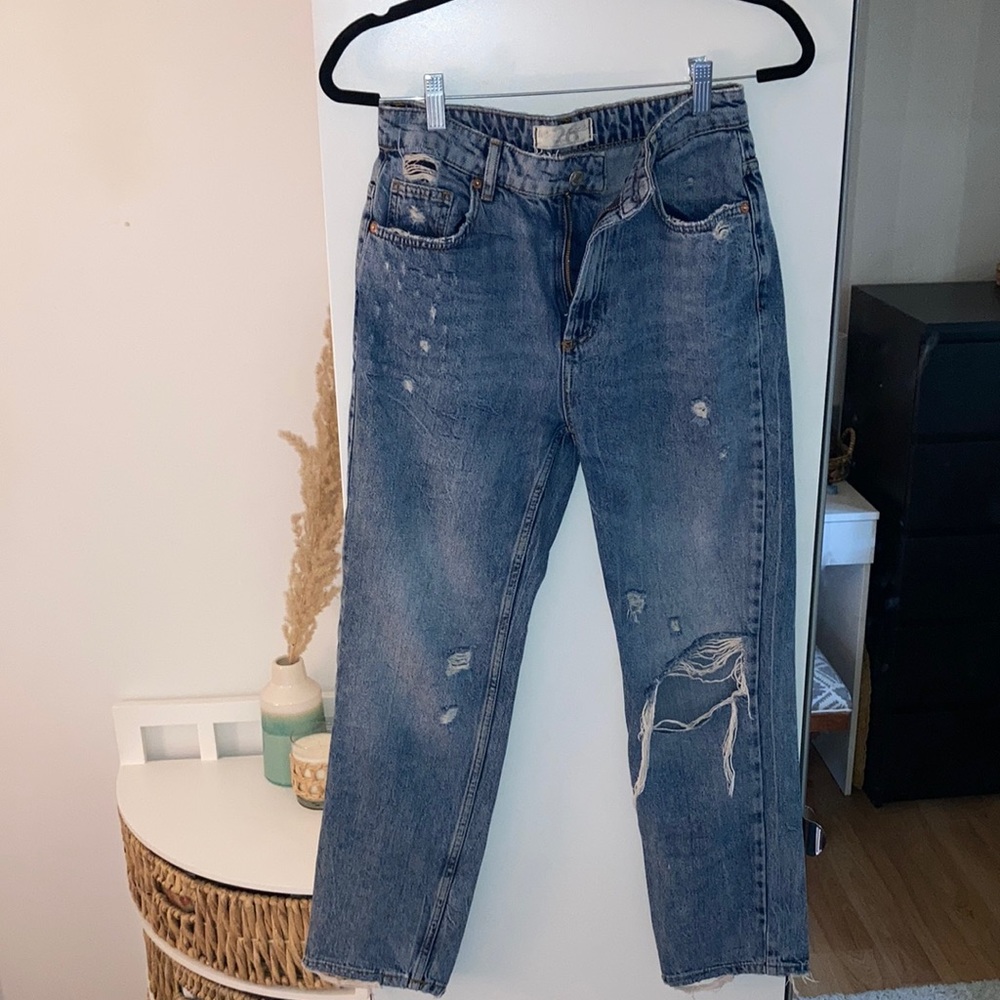 Free People Dakota High Waisted Jeans 26